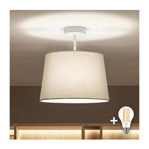 BRILAGI - LED prisadený luster CERIA 1xE27/60W/230V pr. 30 cm biela/sivá BG3992+EG781036 vyobraziť