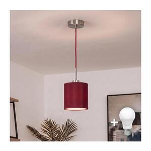 BRILAGI - LED luster na lanku NUBILA 1xE27/60W/230V priemer 14 cm pompejská červená EG32516+BG1579 vyobraziť