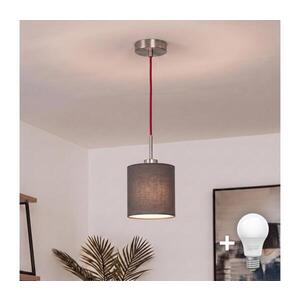 BRILAGI - LED luster na lanku NUBILA 1xE27/60W/230V pr. 14 cm červená/antracit EG32516+BG1574 vyobraziť