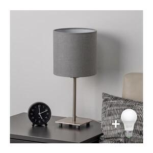 BRILAGI - LED stolná lampa NUBILA 1xE27/60W/230V svetlošedá EG32509+BG2454 vyobraziť
