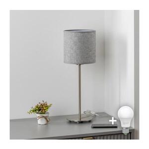 BRILAGI - LED stolná lampa NUBILA 1xE27/60W/230V sivá EG32512+BG1582 vyobraziť