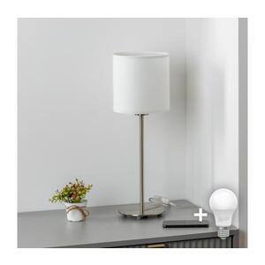 BRILAGI - LED stolová lampa NUBILA 1xE27/60W/230V biela EG32512+BG1586 vyobraziť
