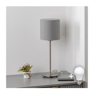 BRILAGI - LED stolná lampa NUBILA 1xE27/60W/230V svetlosivá EG32512+BG2454 vyobraziť