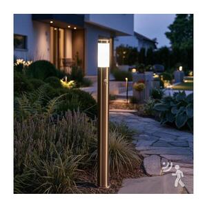BRILAGI - Vonkajšia lampa so senzorom ELIA 1xE27/20W/230V IP44 100 cm chróm GD-ELR100-91 vyobraziť