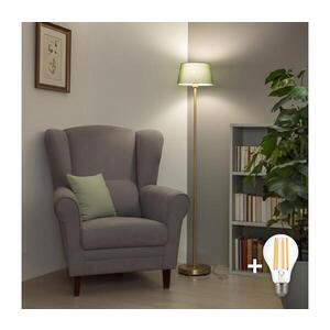 BRILAGI - LED stojacia lampa CERIA 1xE27/20W/230V, priemer 25 cm, zelená/zlatá SA2189+EG781034 vyobraziť