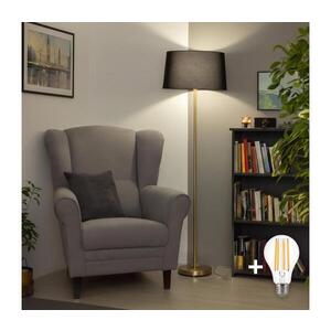 BRILAGI - LED stojacia lampa CERIA 1xE27/20W/230V pr. 45 cm čierna/zlatá SA2189+EG781044 vyobraziť