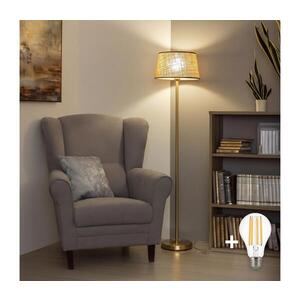 BRILAGI - LED stojacia lampa CERIA 1xE27/20W/230V priemer 35 cm béžová/zlatá SA2189+EG781083 vyobraziť