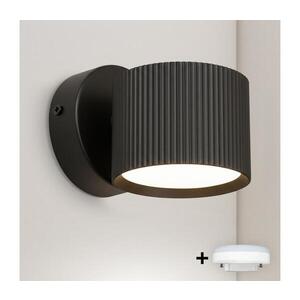 BRILAGI - LED RGB stmievateľné nástenné bodové svietidlo STRIPY 1xGX53/14W/230V Wi-Fi Tuya čierne BG2847+IM1490 vyobraziť