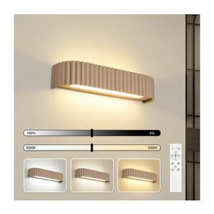 BRILAGI - stmievateľné nástenné LED svietidlo FALCON MODERN LED/14W/230V 40 cm béžová + diaľkový ovládač BRI964 vyobraziť