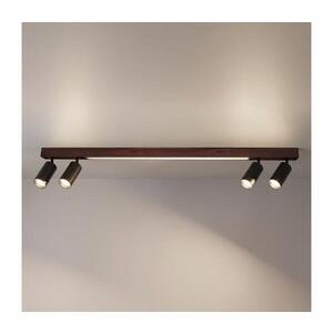 BRILAGI - LED Bodové svietidlo SELE 4xGU10/30W/230V + LED/25W čierna/dubový dekor WO-LEDSELE120-08-OEM vyobraziť