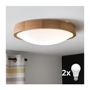 BRILAGI - LED stropné svietidlo CARVALHO SLIM 2xE27/15W/230V dub, priemer 37 cm 8590828606789 vyobraziť