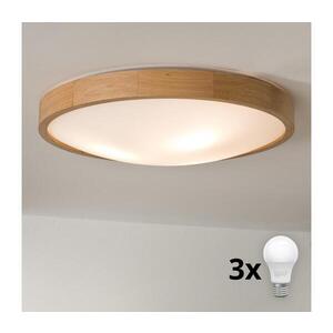 BRILAGI - LED stropné svietidlo CARVALHO SLIM 3xE27/15W/230V, dub, priemer 47 cm 8590828606796 vyobraziť