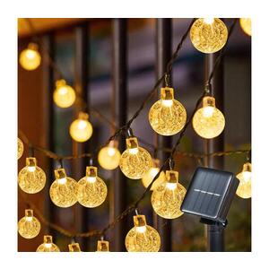 BRILAGI- LED solárny dekoračný reťaz BUBBLE 200xLED/8 funkcií 20m IP65 teplá biela BRI042 vyobraziť