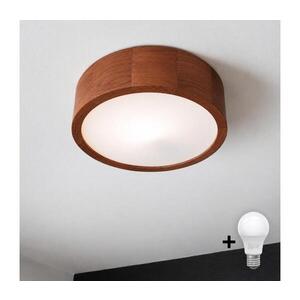 BRILAGI - LED Stropné svietidlo CARVALHO 1xE27/15W/230V dub čerešňa pr. 27 cm 8590828607106 vyobraziť