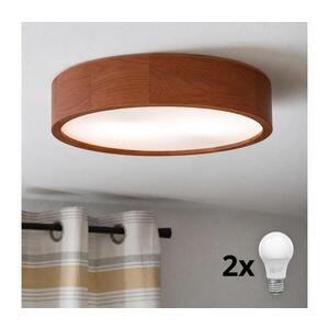 BRILAGI - LED stropné svietidlo CARVALHO 2xE27/15W/230V dub/čerešňa pr. 37 cm 8590828607113 vyobraziť
