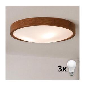 BRILAGI - LED Stropné svietidlo CARVALHO SLIM 3xE27/15W/230V dub čerešňa pr. 47 cm 8590828607151 vyobraziť