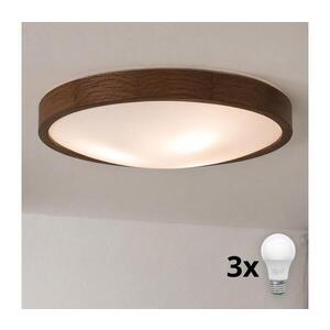 BRILAGI - LED stropné svietidlo CARVALHO SLIM 3xE27/15W/230V dub/orech priem. 47 cm 8590828607212 vyobraziť