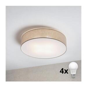 BRILAGI - LED stropné svietidlo SIRIJA 4xE27/15W/230V priemer 60 cm béžové 8590828019459 vyobraziť
