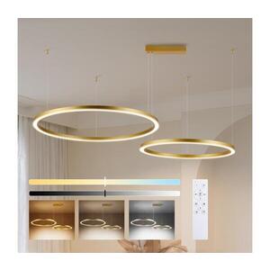 BRILAGI - stmievateľný LED luster na lane PORTOFINO LED/98W/230V zlatý +DO BRI518 vyobraziť