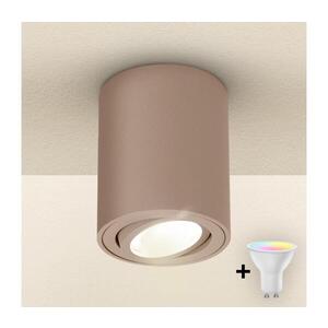 BRILAGI - LED RGBW stmievateľné bodové svietidlo MIA 1xGU10/4, 8W/230V 100x80 mm béžové BG2281+AI2382 vyobraziť