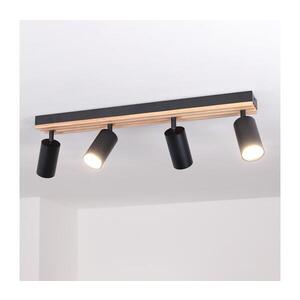 BRILAGI - Bodové svietidlo SELE WOOD ACOUSTIC 4xGU10/30W/230V čierna/drevo WO-OEM-25CF-B04-BK vyobraziť