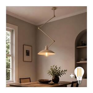 BRILAGI - LED nastaviteľný luster na tyči IRONBEAM 1xE27/60W/230V béžový 8590828104995 vyobraziť