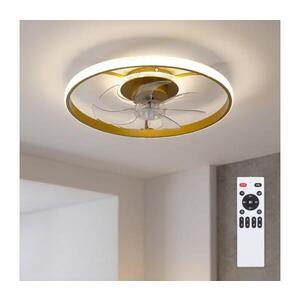 BRILAGI - LED stmievateľný stropný látor LED/66W/230V 55 cm biela/zlatá + diaľkové ovládanie WF-OSD-176-GLD vyobraziť