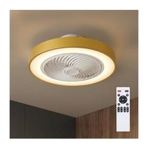 BRILAGI - LED stmievateľné svietidlo s látorom LED/38W/230V pr. 50 cm zlaté + diaľkové ovládanie WF-OSD-044-GLD vyobraziť