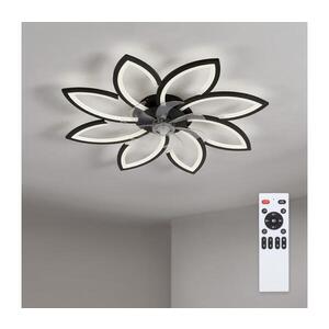 BRILAGI - LED stmievateľný stropný látor LED/43W/230V priemer 90 cm čierny + diaľkové ovládanie WF-OSD-032 vyobraziť