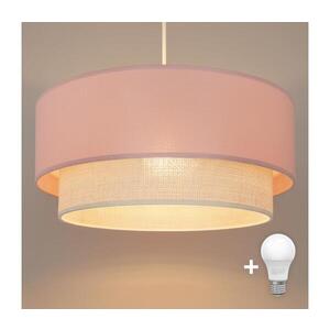 BRILAGI - LED luster na lane BOHO BOBO 1xE27/60W/230V pr. 40 cm ružová/krémová 8590828051169 vyobraziť