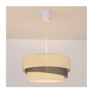 BRILAGI - Závesný luster na lanku TRIO 1xE27/60W/230V pr. 40 cm krémová/sivá 8590828052531 vyobraziť