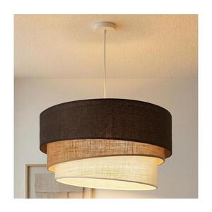 BRILAGI - Luster na lanku TRIO 3xE27/60W/230V pr. 60 cm hnedá/béžová/biela 8590828052593 vyobraziť
