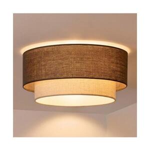 BRILAGI - LED stropné svietidlo BOHO ECO 1xE27/10W/230V pr. 40 cm hnedá/krémová 8590828052395 vyobraziť