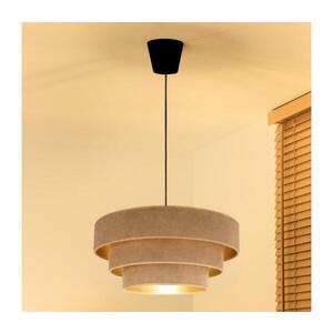 BRILAGI - Luster na lanku LUNETA 1xE27/60W/230V pr. 40 cm béžová/zlatá 8590828052142 vyobraziť