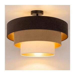 BRILAGI - Prisadený luster LUNETA 1xE27/60W/230V pr. 40 cm hnedá/béžová/krémová 8590828052234 vyobraziť