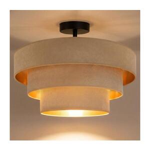 BRILAGI - Prisadený luster LUNETA 1xE27/60W/230V priemer 40 cm béžová/zlatá 8590828052159 vyobraziť