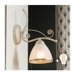 BRILAGI - LED nástenné svietidlo ANTICO 1xE27/60W/230V biela patina 8590828036845 vyobraziť