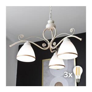 BRILAGI - LED luster na reťazi ANTICO 3xE27/60W/230V 3000K biela patina 8590828036821 vyobraziť