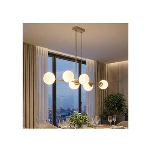 BRILAGI - Luster na lankách MILO ECRU 6xE27/60W/230V béžová/zlatá 75-023B vyobraziť