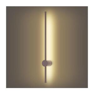 BRILAGI - LED vonkajšie nástenné svietidlo AURA, 12 W, 230 V, 3000 K, IP54, 65 cm, hnedá, CRI 90 BRI815 vyobraziť
