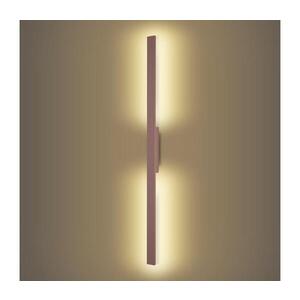BRILAGI - LED vonkajšie nástenné svietidlo LUNA LED/24W/230V 3000K IP65 100 cm hnedé CRI 90 BRI819 vyobraziť