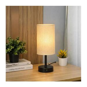 BRILAGI - Stolová lampa s USB portom TABLON 1xE27/25W/230V čierna/béžová BG3666+BG3684 vyobraziť