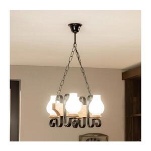 BRILAGI - Závesný luster na reťazi QUEEN 4xE14/40W/230V dub EX-01105 vyobraziť