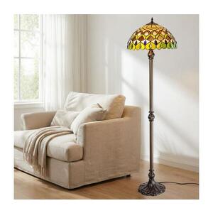 BRILAGI - Tiffany vitrážová stojacia lampa MARGARET 2xE27/60W/230V 63064 vyobraziť