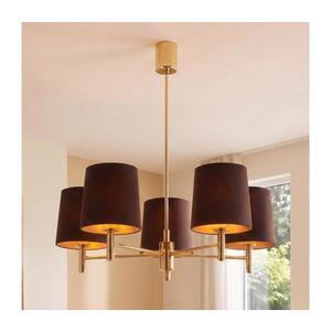 BRILAGI - Luster na tyči MONTE 5xE27/60W/230V hnedá/zlatá 8590828053453 vyobraziť