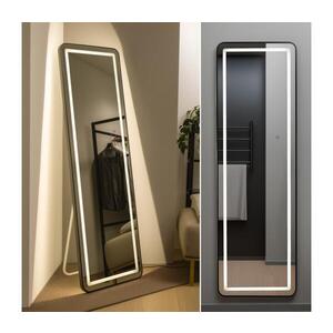 BRILAGI - Stojacie zrkadlo BELLEZA LED/42W/230V 160x50 cm IP44 CRI 90 stmievateľné +CCT FG-CY48-A01-16050-02-BLK vyobraziť