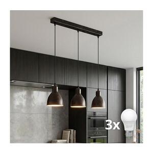 BRILAGI - LED závesné svietidlo RIDDY na lanku 3xE27/60W/230V medená/patina 8590828039211 vyobraziť