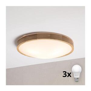 BRILAGI - LED stropné svietidlo CARVALHO MODERN SLIM 3xE27/60W/230V priemer 47, 5 cm dub 8590828039426 vyobraziť