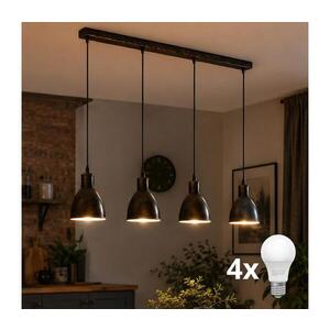 BRILAGI - LED luster na lanku RIDDY 4xE27/60W/230V medený/patina 8590828039228 vyobraziť