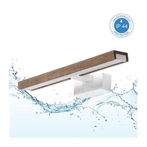 BRILAGI-LED Kúpeľňové osvetlenie zrkadla 3v1 WOODY MIRROR LED/8W/230V 40 cm IP44 biela/dub 8590828039259 vyobraziť